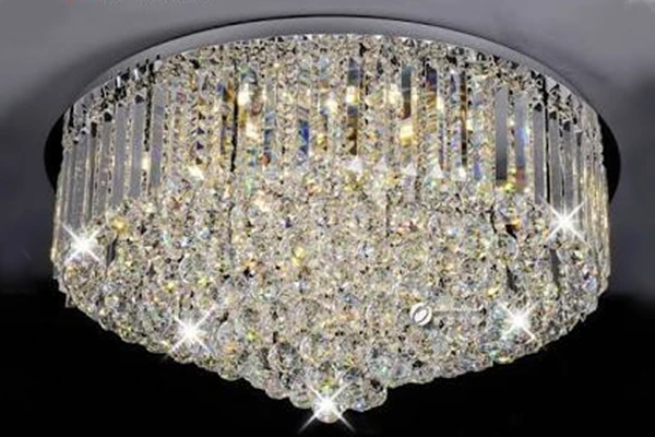 Decorative lighting chandeliers produced in Firozabad