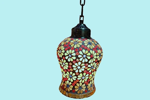 Quality hanging glass lighting from Firozabad makers