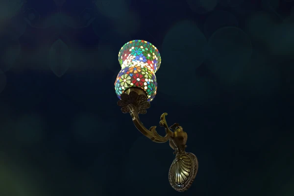 Wholesale glass wall lights crafted for bulk supply