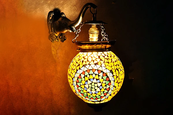 Antique style wall lights manufactured for bulk orders